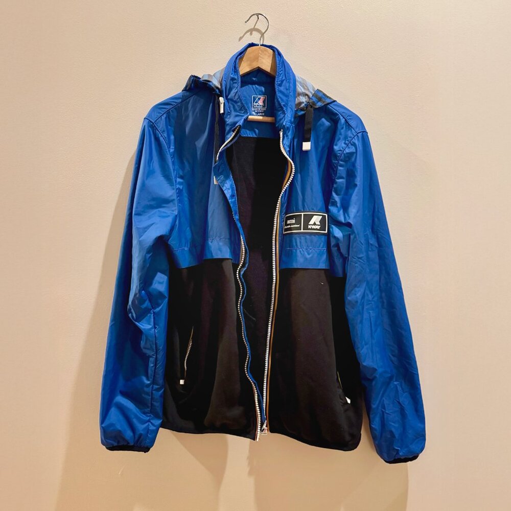 KWAY Unisex blue athletic jacket